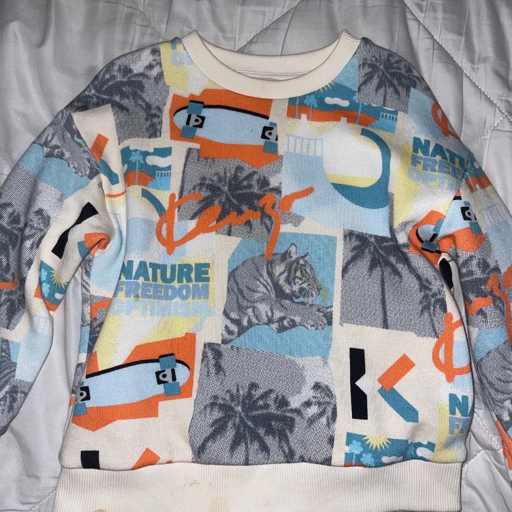 Boys Kenzo Sweater Sz 4